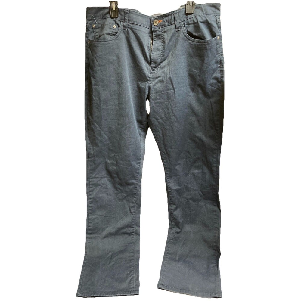 Men’s Weatherproof Vintage Straight Fit 40 X 34 Pant  RN 150454 Blue